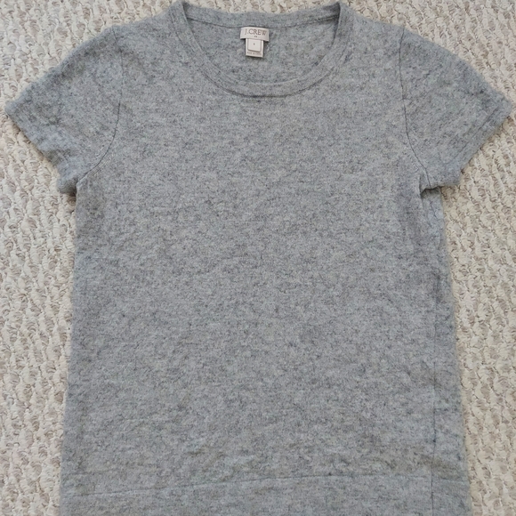 J. Crew Factory Gray Crew Neck Sweater - Picture 1 of 4